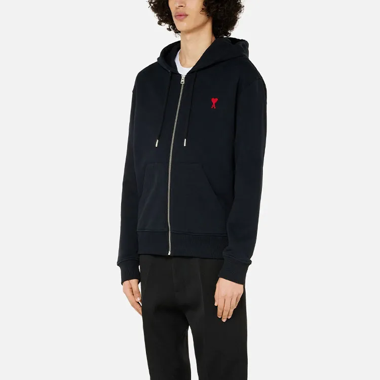 AMIPARIS Paris Ami De Coeur Zip Up Hoodie-4