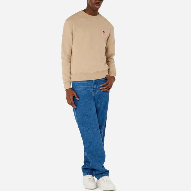 AMIPARIS Ami De Coeur Classic Fit Crewneck-1