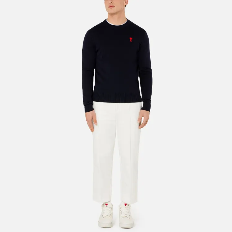 AMIPARIS FW21 Sweater Men's Marine Blue-1