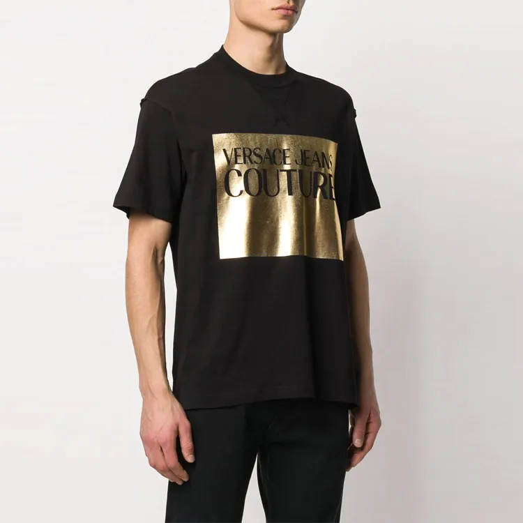 VERSACE JEANS COUTURE T Shirt Men's Black-2
