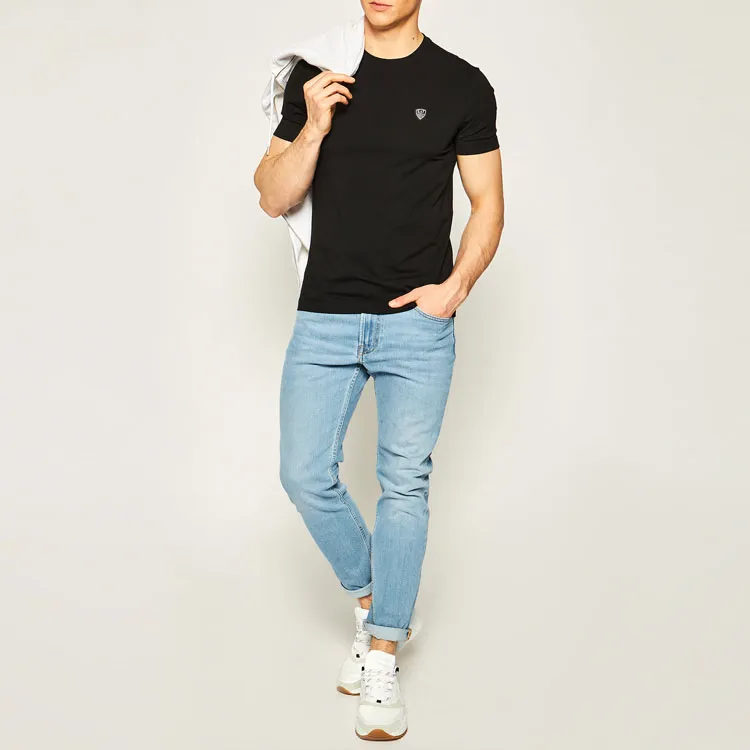 EMPORIO ARMANI EA7 T Shirts Men Black-2