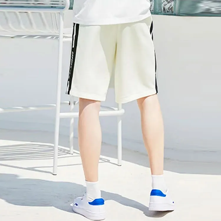 LINING Sports Fashion Collection Sports Shorts Men Ivory-3
