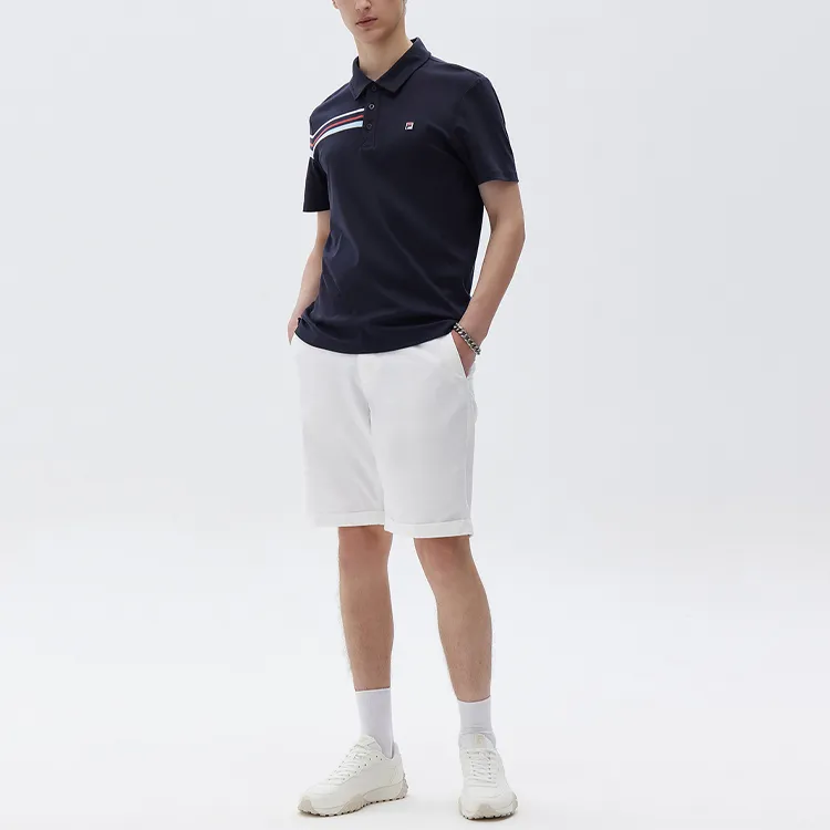 FILA Polo Shirts Men Blue-3