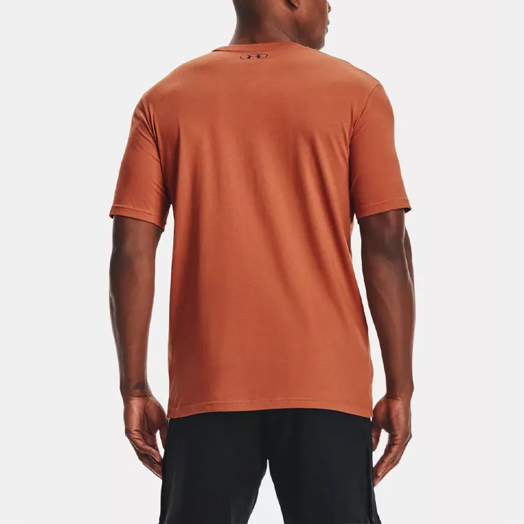 Under Armour T Shirt Men's Orange-4