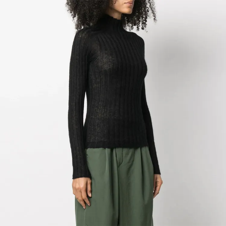 AMBUSH SS21 Slim Fit Knitwear Women's Black-3