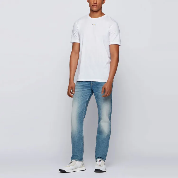 HUGO BOSS T Shirts Men White-1