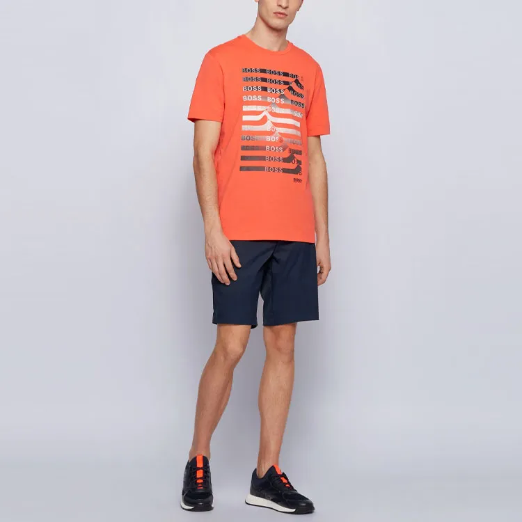 HUGO BOSS T Shirts Men Orange-3