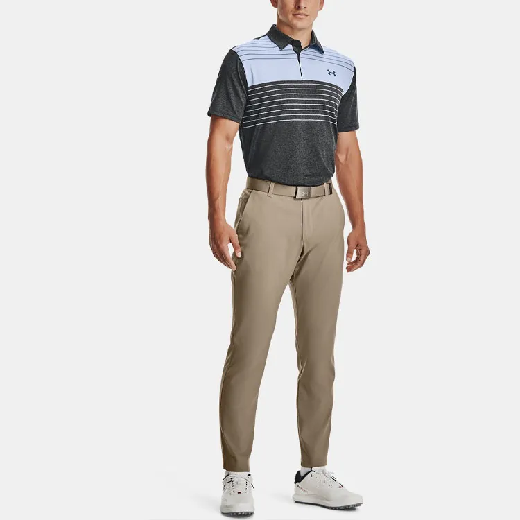 Under Armour Polo Shirts Men Black Blue-4