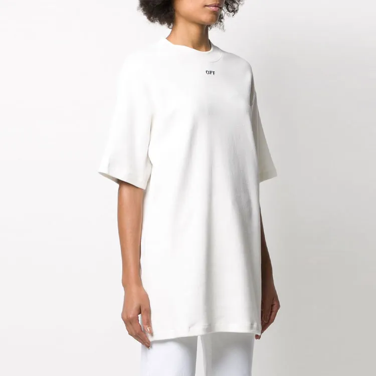 OFF WHITE Micro Logo Boxy Fit T shirt-1