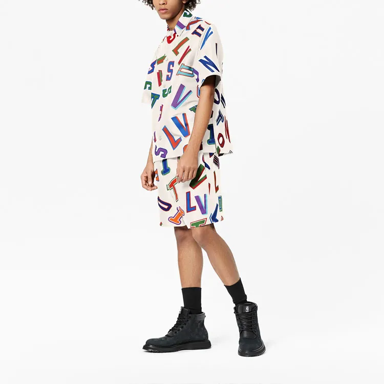 LOUIS VUITTON x NBA Shirt Men's White-4