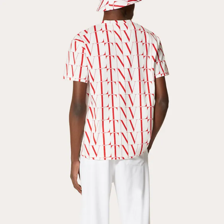 Valentino Times Print T Shirt-2