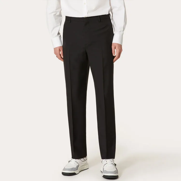 Valentino Straight Leg Tailored Trousers-1