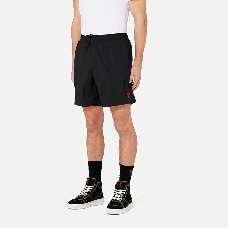 AMIPARIS Casual Shorts Men Black-3