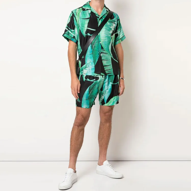 AMIRI Casual Shorts Men Green-3