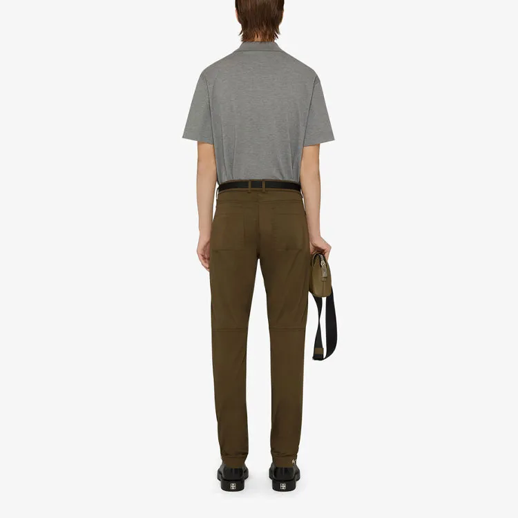 Givenchy Polo Shirts Men Gray-3
