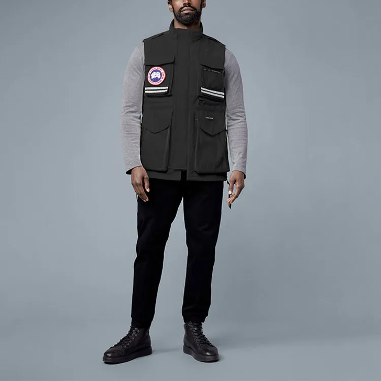 Canada Goose Vests Men Black-4