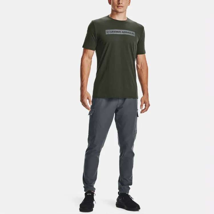 Under Armour Straight T Shirt Men's Baroque Green-2