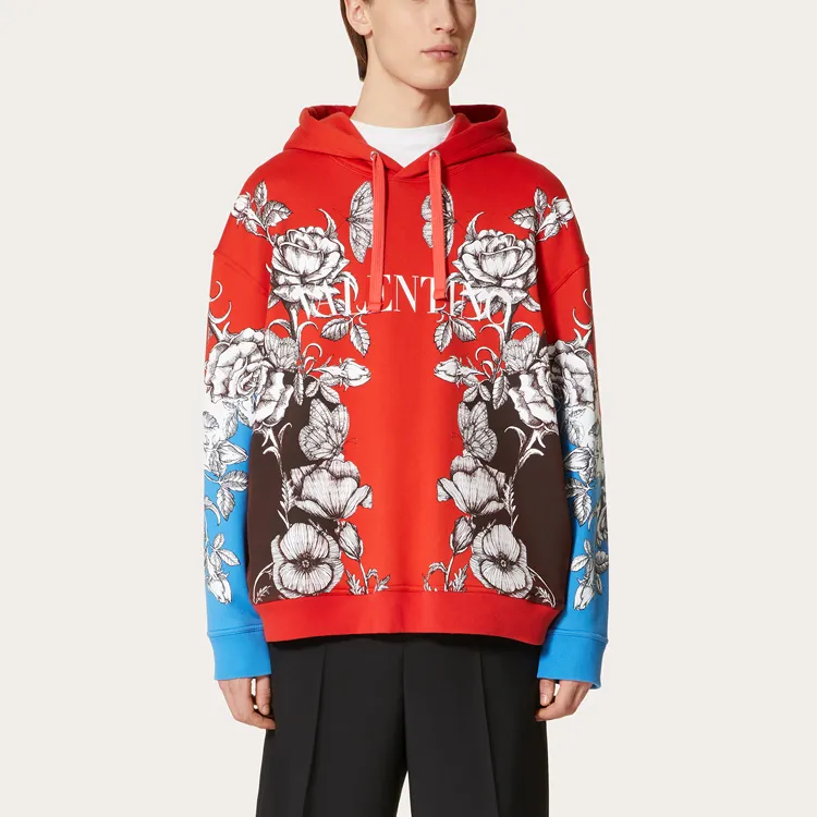 Valentino Sweatshirts Men Red-1