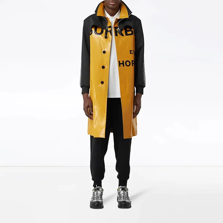 Burberry Horseferry Print Rain Coat-3