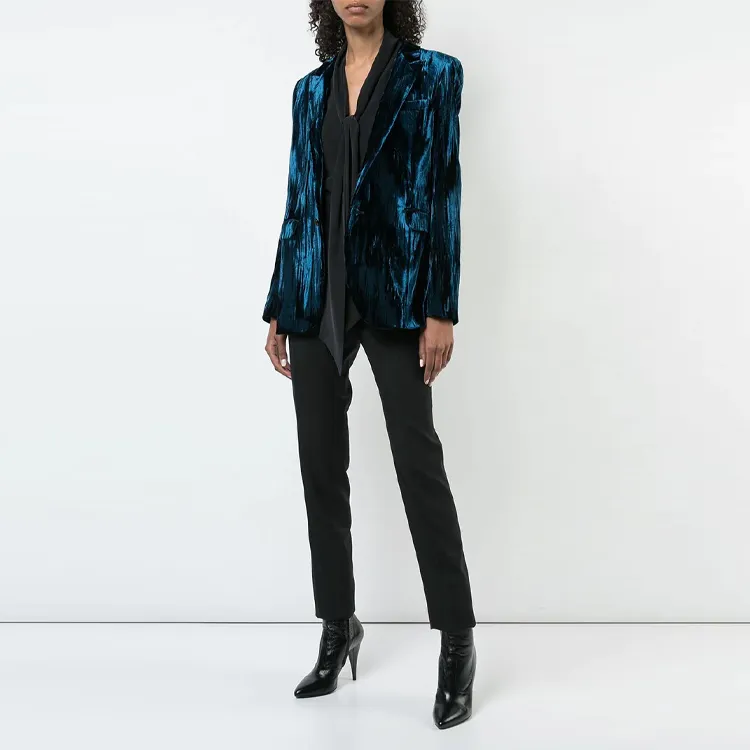 SAINT LAURENT Straight Leg Tailored Trousers-3