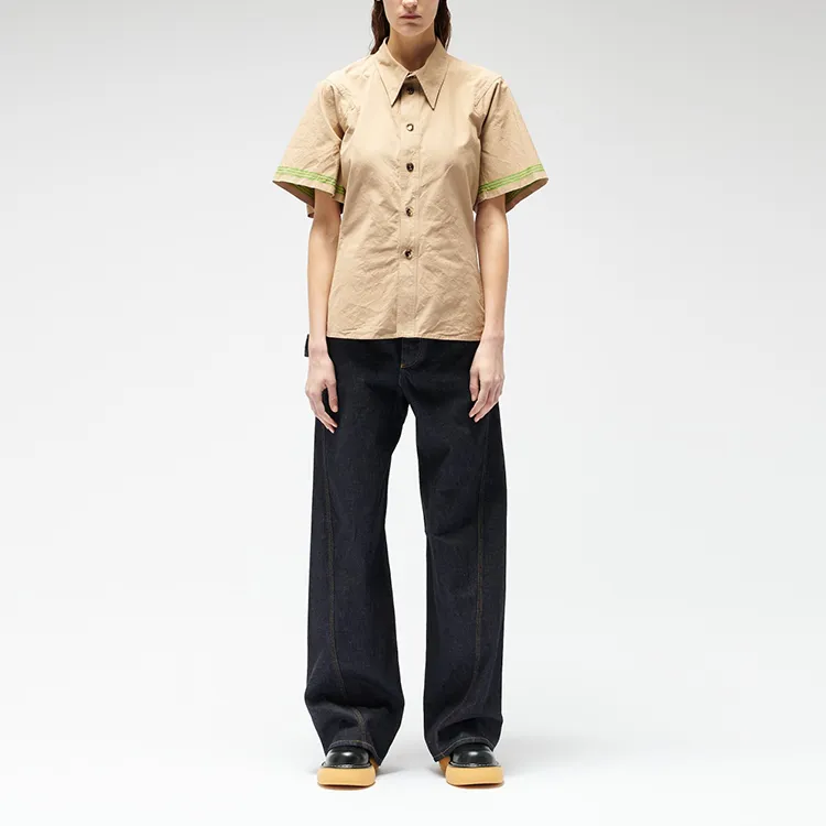 Bottega Veneta Shirts Women's Beige-3