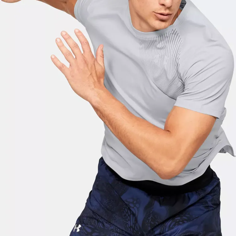 Under Armour T Shirt Men's Halo Gray-2