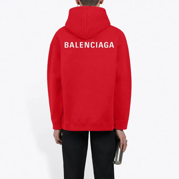Balenciaga Sweatshirts Men Red-3