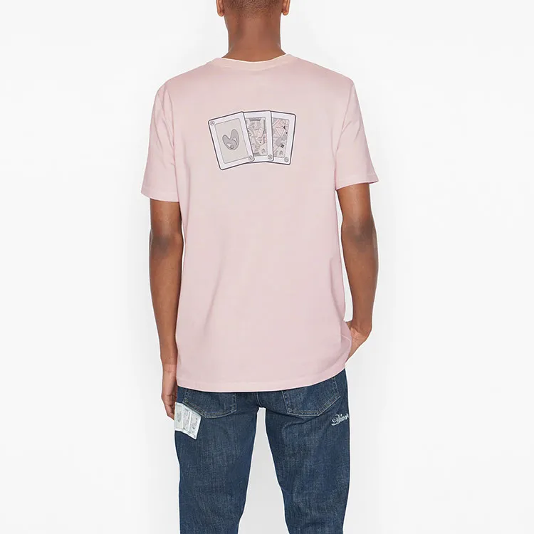 DIOR Quarterly New Products T-Shirts Men Pink-2