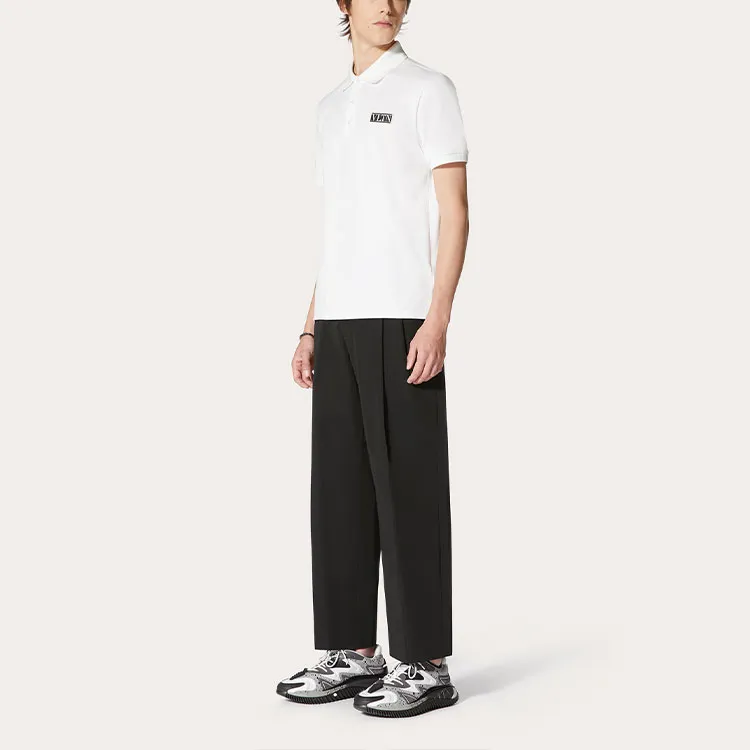 Valentino Polo Shirts Men White-3