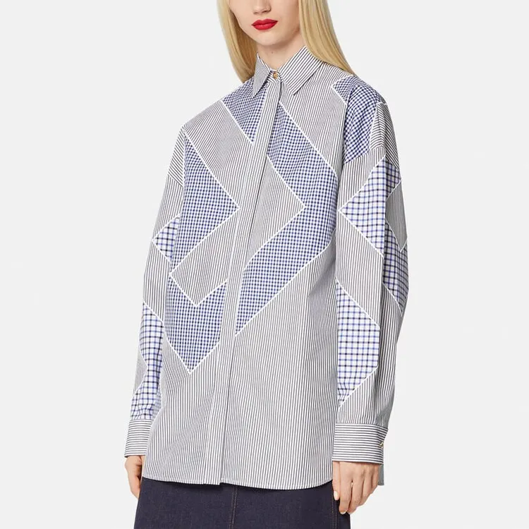 VERSACE Shirts Women's Blue-1