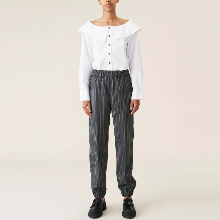 GANNI Shirts Women's White-3