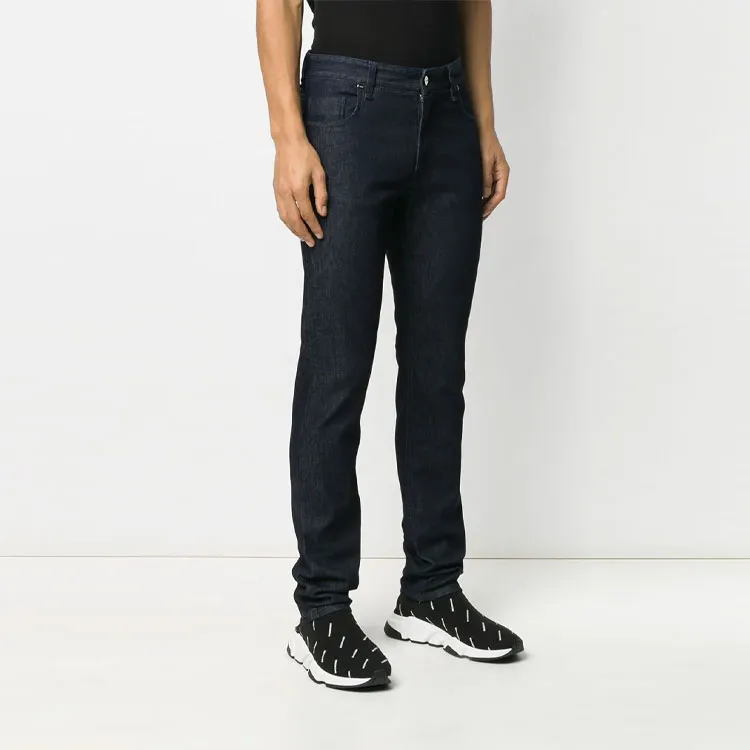 FENDI Jeans Men Dark Blue-3