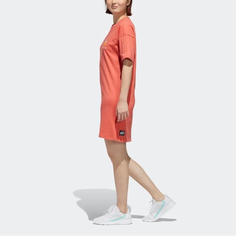 Adidas Neo Dress Women's Orange-3
