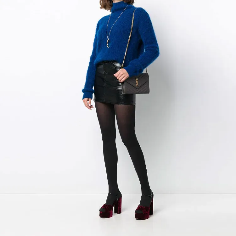 SAINT LAURENT Turtleneck Knit Jumper-2