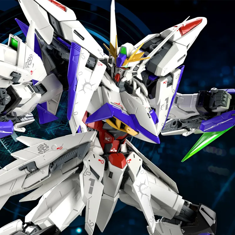 BANDAI MG Gundam Character 1/100 Mobile Suit Gundam SEED MSV Eclipse Gundam Model Kits 18cm-3