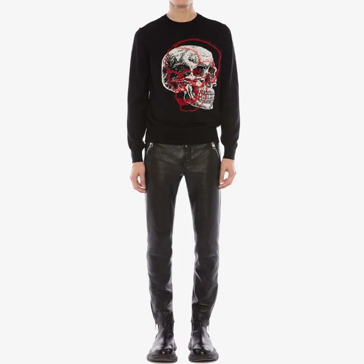 Alexander McQueen Sweaters Men Black-2