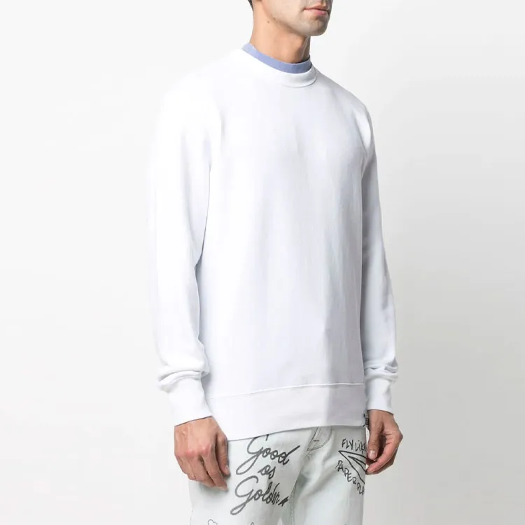 Golden Goose Sweatshirts Men White-2