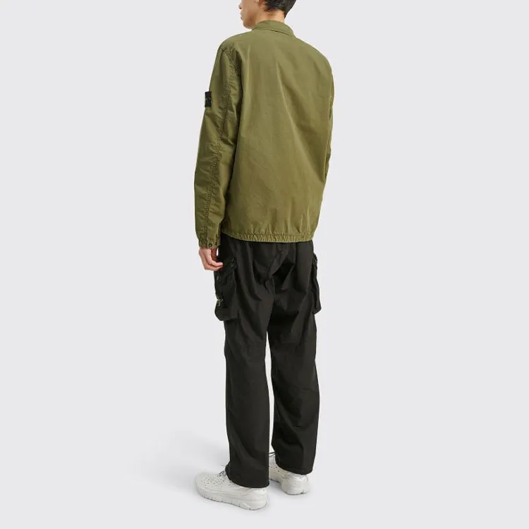 STONE ISLAND SS21 Casual Pants Men's Black-4