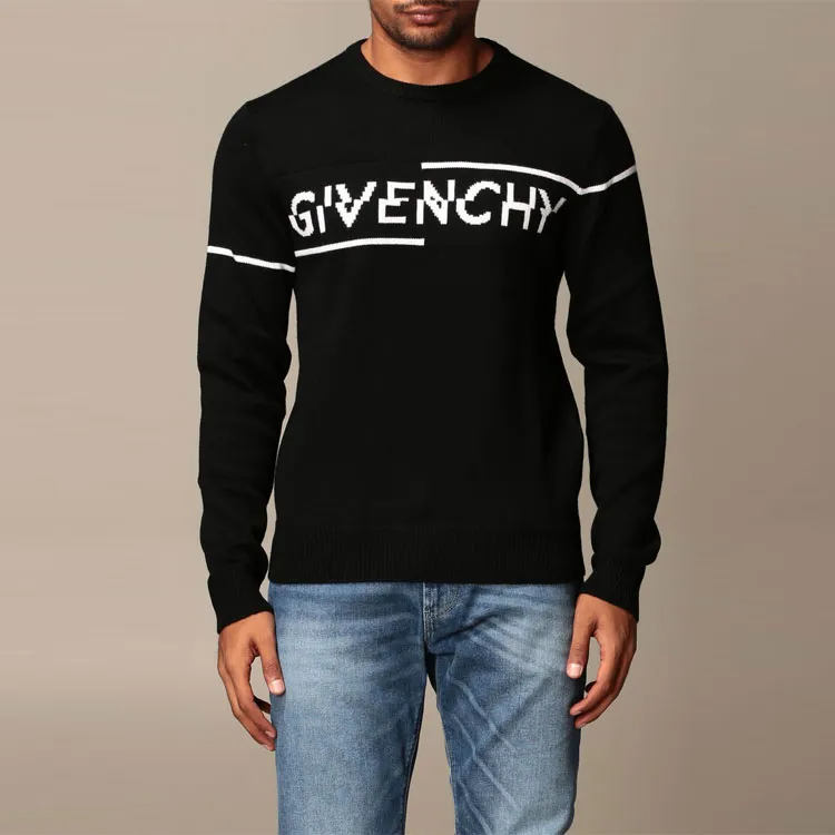 GIVENCHY SS21 Knitwear Men's Black-2