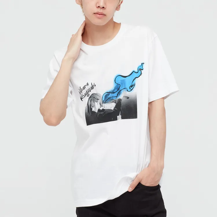 UNIQLO X Spell Fight Co titled Series T Shirts Unisex White-1