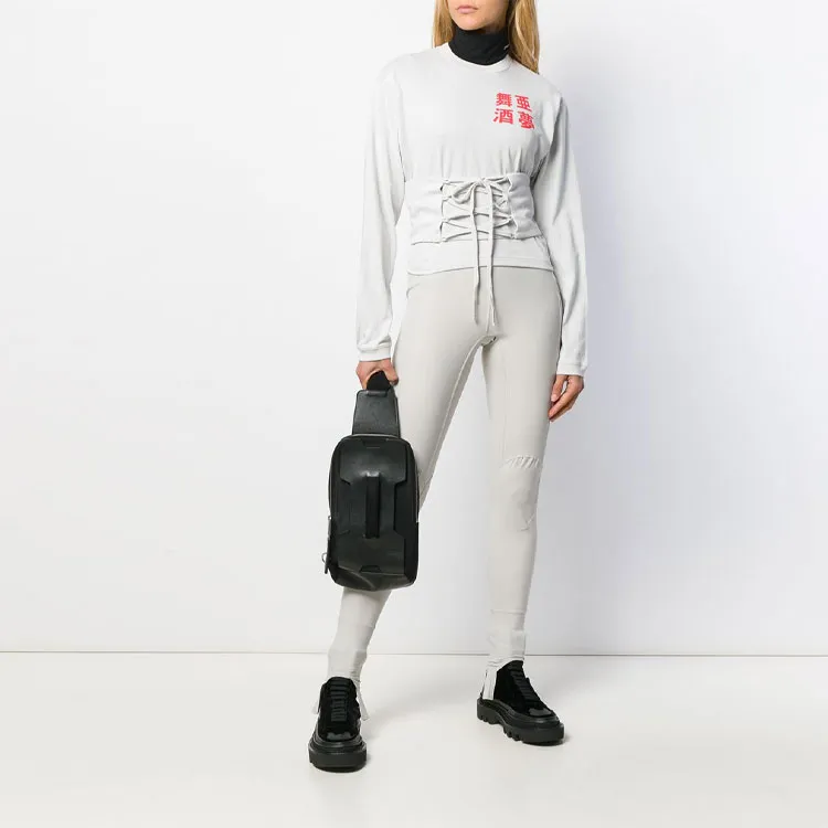 AMBUSH Leggings Women's Gray White-1