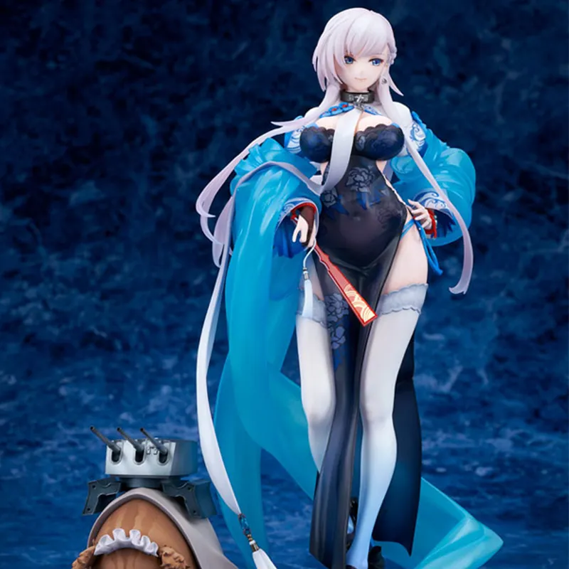 ALTER Royal Navy Azur Lane Kancolle Belfast With Base 22cm Scale Figures-4