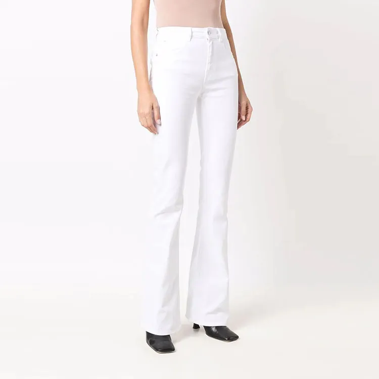 EMPORIO ARMANI Logo Plaque Flared Jeans-2