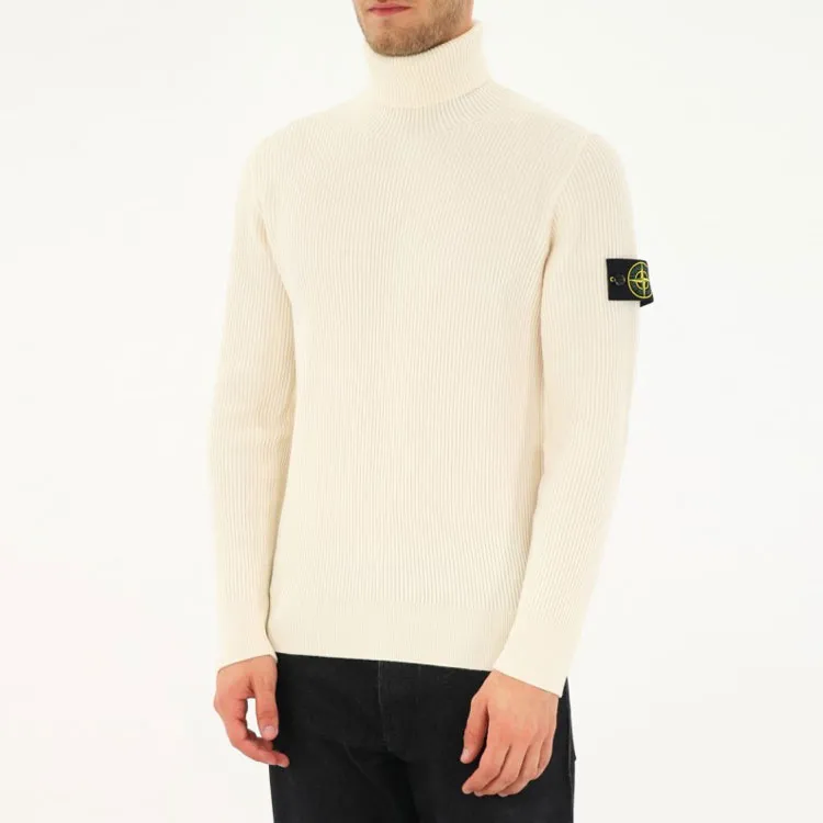STONE ISLAND FW21 Sweater Men's White-1