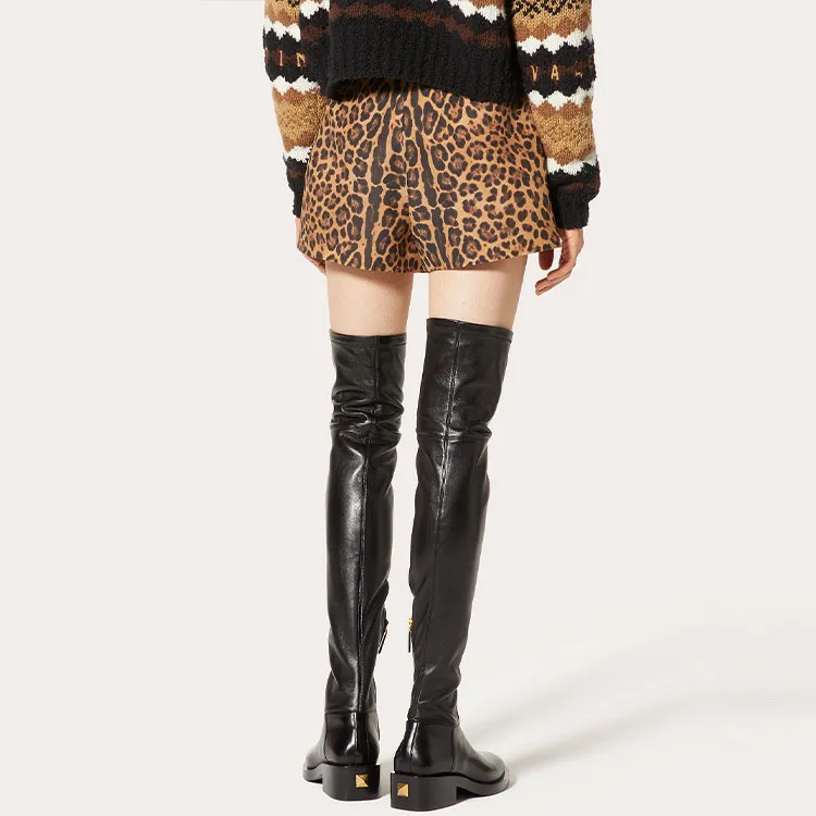 Valentino Casual Shorts Women's Brown-3