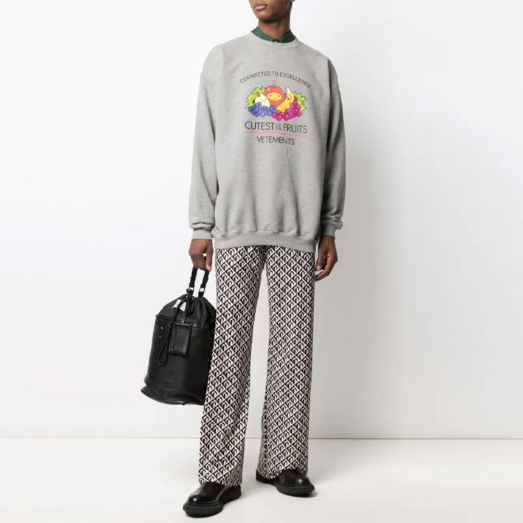 Vetements Sweatshirts Men Gray-1