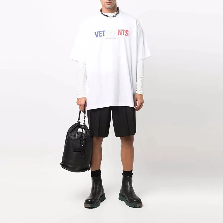 Vetements France Logo T Shirt-3