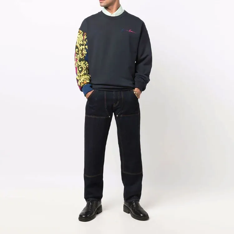 VERSACE Sweatshirt Unisex Black-2