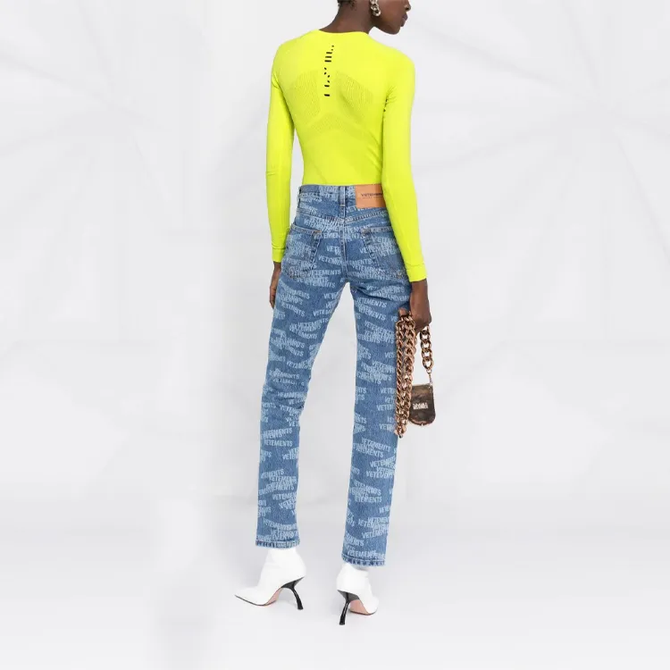 Vetements Jeans Women's Blue-3
