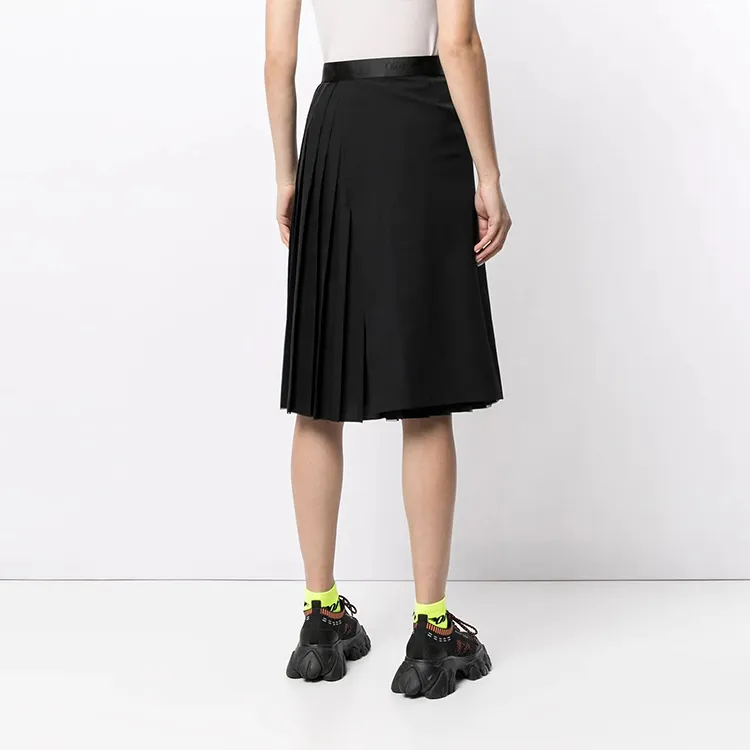 OFF WHITE FW20 Casual Long Skirts Women's Black-2